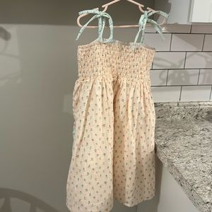 Sweet Honey smocked beach tunic, like new, size 12,have matching sister set